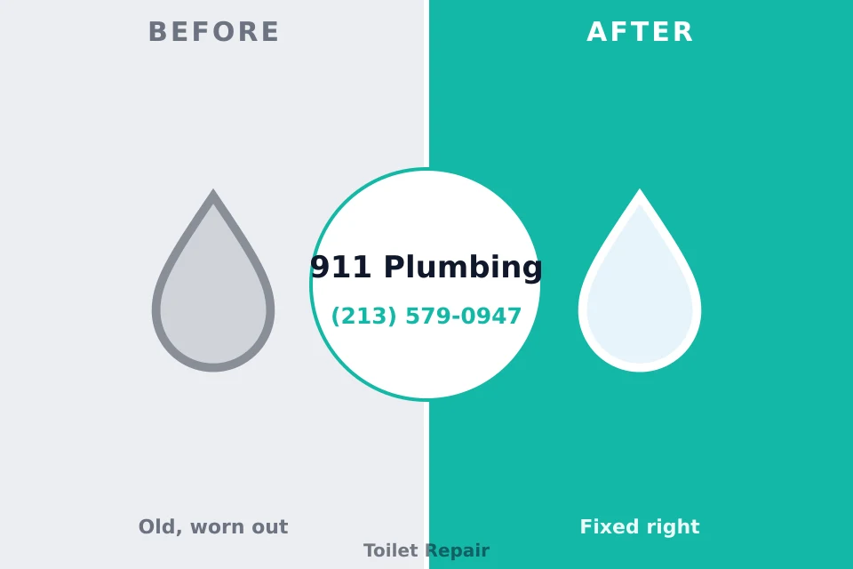 Before and after: plumbing repair Quitman, MS